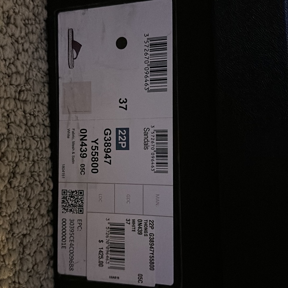 Chanel Terry Cloth Sandals - Picture 2 of 6
